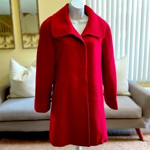 Red Peacoat